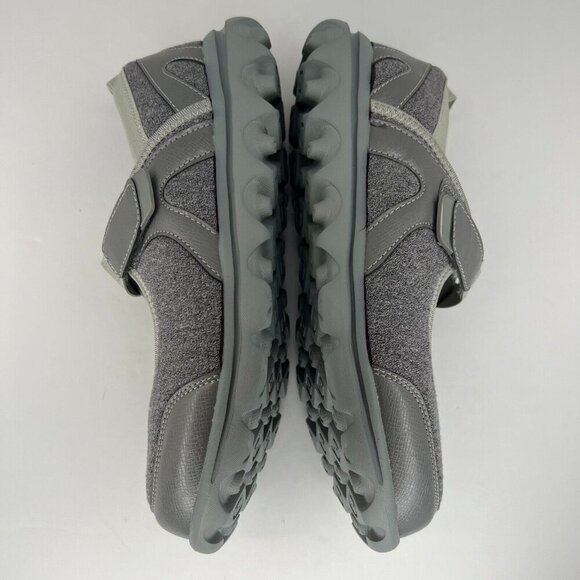 Propet Womens WAA003J Gray Onalee Mary Jane Hook & Loop Size 8.5 Walking Shoes - Picture 7 of 10